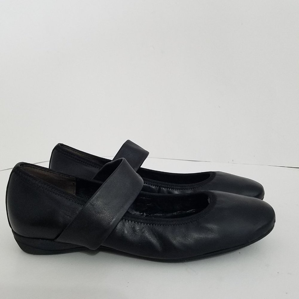 Paul Green Munchen Mary Jane Ballet  Flat 6M BLK